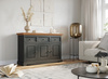 Komoda 3.3 grafit - dąb Belluno Elegante Katmandu PL002G/D