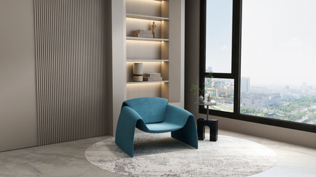 Fotel tapicerowany Nua N78-52