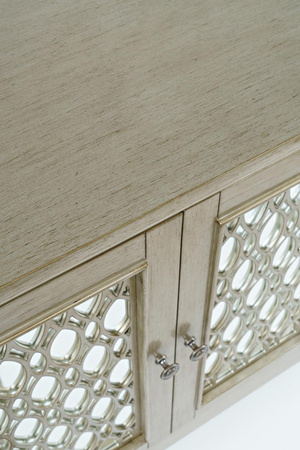 Komoda drewniana w nowoczesnym stylu do salonu sypialni złota Avola AV2250-54 