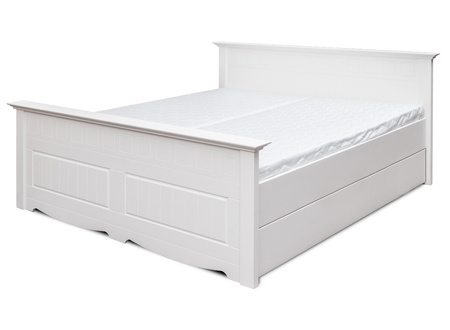 Zaślepka do łóżka Belluno Elegante biała Katmandu PL034B