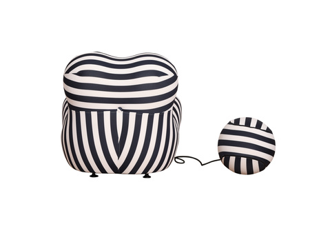 Fotel z podnóżkiem Nua N31-5