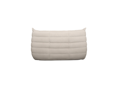 Sofa wypoczynkowa w nowoczesnym stylu tapicerowana jasna Nua N24-4