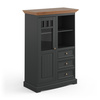 Witryna 1.3 grafit - dąb Belluno Elegante Katmandu PL017G/D
