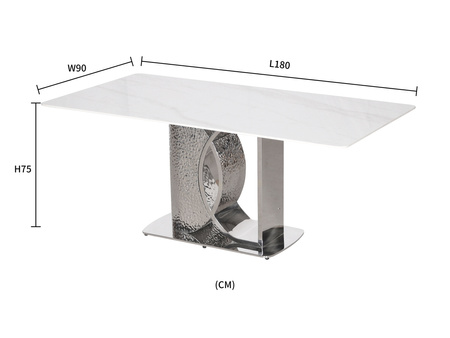 Stół prostokątny 180cm Modig M90