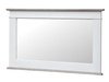 Lustro białe prostokątne Rimini White RIW054