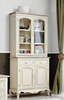 Kredens kremowy z szklaną witryną Rimini RI01