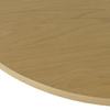 Stół drewniany okrągły do jadalni w nowoczesnym stylu jasne drewno 122cm Avola AV2421-48