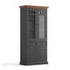 Witryna 2d grafit - dąb Belluno Elegante Katmandu PL015G/D