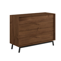 Komoda dębowa z szufladami tabacco Modern Loft Katmandu PLMOL04DT