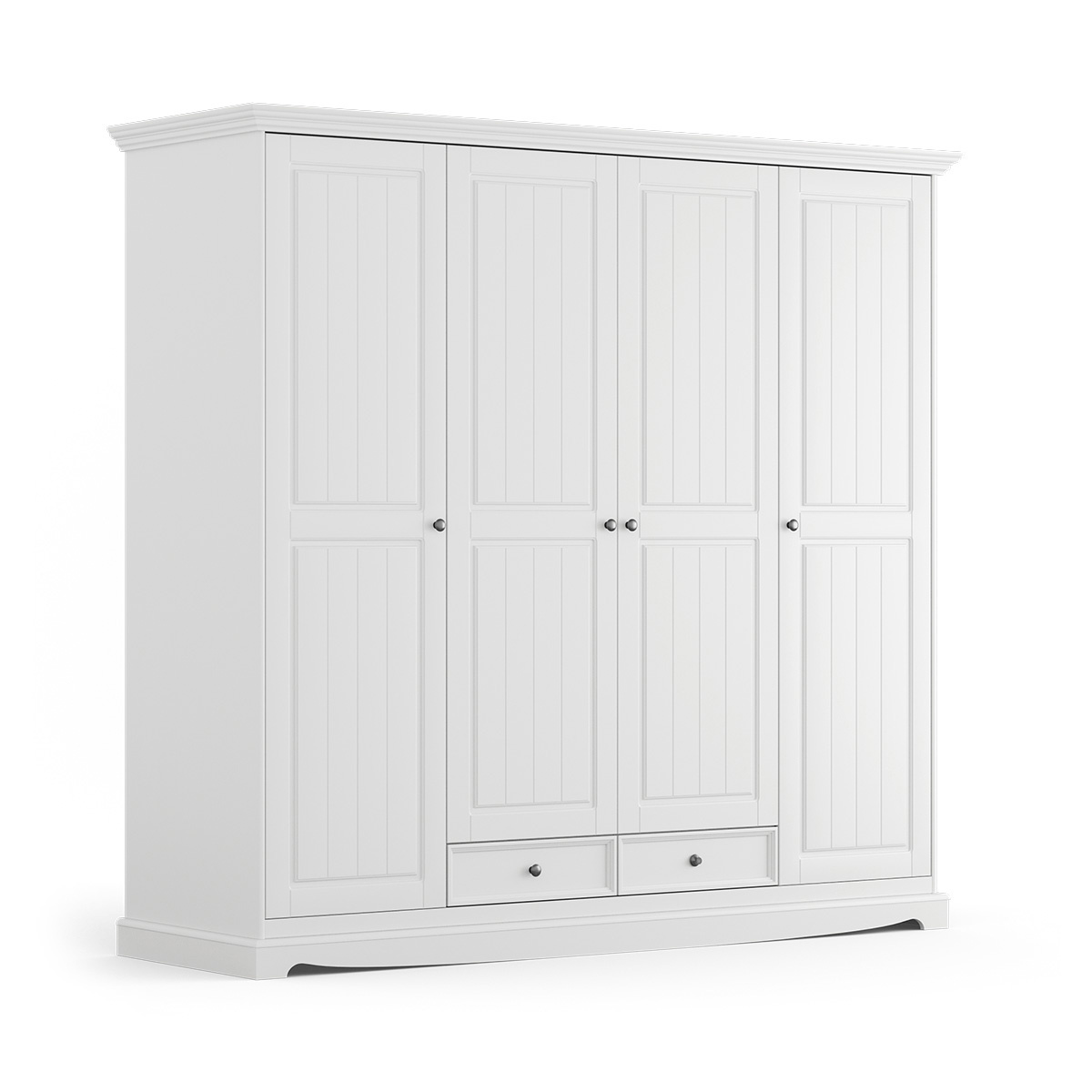 Szafa biała 4d Belluno Elegante bez lustra Katmandu PL025BBL