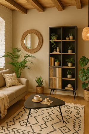 Regał wysoki z pułkami Adesso ADESL02