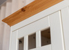Witryna 1.3 biała - naturalna sosna Belluno Elegante Katmandu PL017B/P