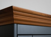 Witryna 1.3 grafit - dąb Belluno Elegante Katmandu PL017G/D
