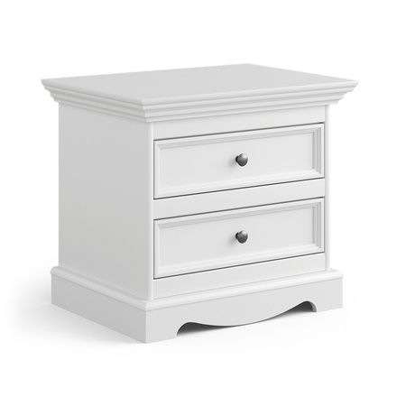 Szafka nocna biała Belluno Elegante  Katmandu PL013B 