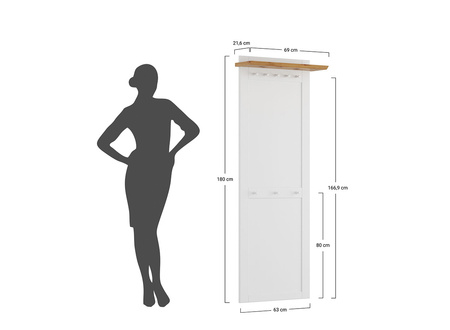 Panel z wieszakiem Marone Elite Katmandu PLMEL28