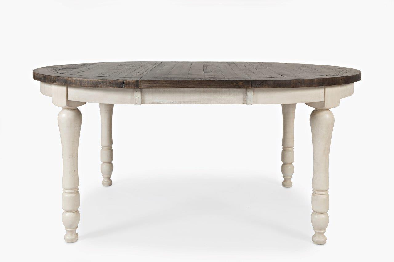 Stół rozkładany drewniany okrągły w klasycznym stylu 122-167cm Avola AV1706-66