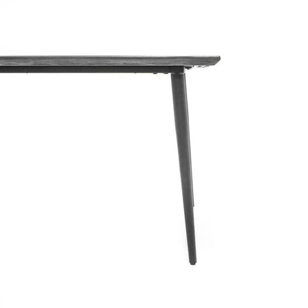 Stół prostokątny czarne nogi 200cm Capella CAPD05-200