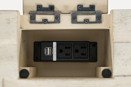 Biurko rustykalne z szufladami Avola AV1610-5620