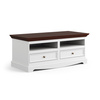 Komoda TV Belluno Elegante biała/orzech Katmandu PL009B/O