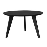 Stolik okrągły dębowy czarny 70 cm Orbetello Katmandu 3SORB58C