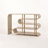 Konsola złote elementy Stilig ST962