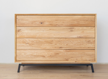 Komoda z szufladami dębowa Modern Loft Katmandu PLMOL04D