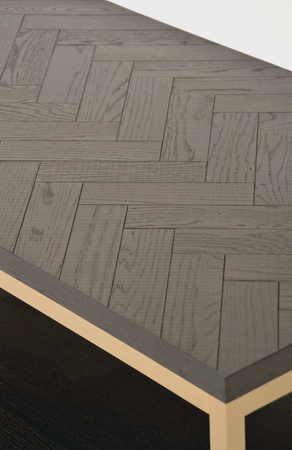 Stolik kawowy prostokątny złote nogi Seville SEV05-1