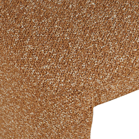 Krzesło tapicerowane brązowe Leith LET78B