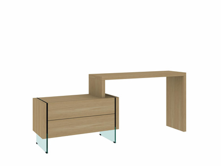 Biurko szklane w nowoczesnym stylu nogi Soho SH15