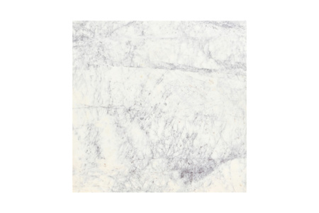 Marmoholz Venezia – Stolik Kawowy | Biały Marmur & Brązowy Mango | 80 x 80 cm