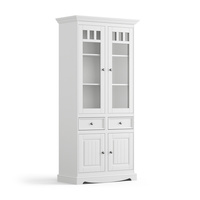 Witryna sosnowa wąska grafit - naturalna sosna Belluno Elegante Katmandu PL014G/P