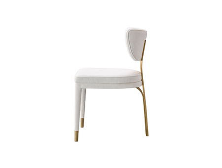 Krzesło tapicerowane jasne Modig M3-1