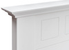 Łóżko białe z drewna Belluno Elegante 90cm Katmandu PL039B