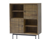 Komoda drewniana w nowoczesnym stylu jasnobrązowa Maze MAZL04 