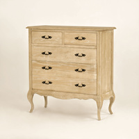 Komoda drewniana stylizowana z szufladami do salonu sypialni Venezia Oak VEO874