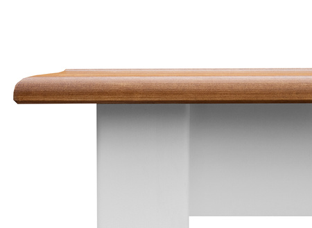 Ława sosnowa mała biała dąb Belluno Elegante  Katmandu PL029B/D
