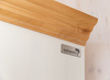 Komoda TV duża biała - naturalna sosna Belluno Elegante Katmandu PL010B/P