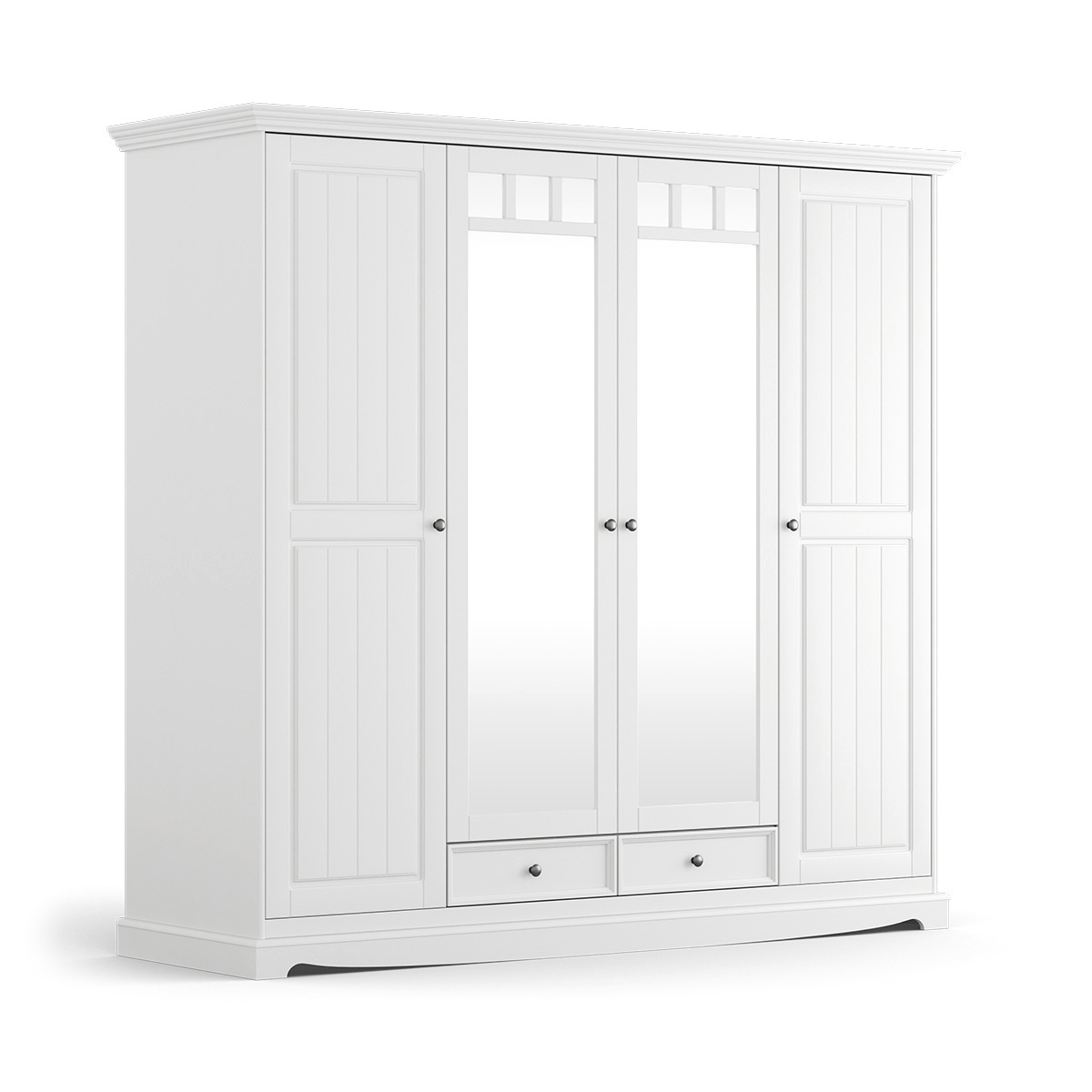 Szafa biała 4d Belluno Elegante Katmandu PL025B