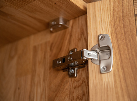 Szafa 4D dębowa podwójne drzwi szklane Ravello Katmandu ZIRAV04D02SZ