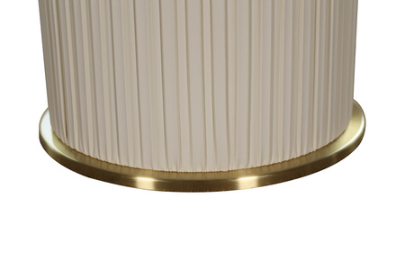 Stolik kawowy okrągły kremowy Modig M72