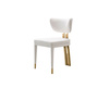Krzesło tapicerowane jasne Modig M3-1