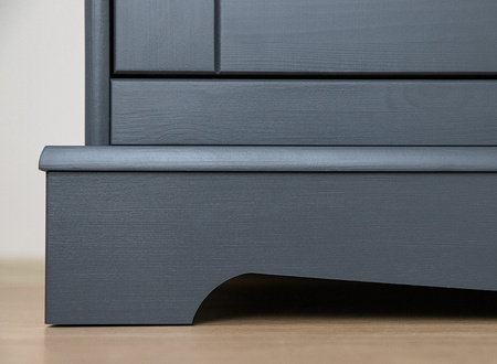 Szafka nocna grafit - dąb Belluno Elegante Katmandu PL013G/D
