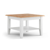 Ława sosnowa mała biała - naturalna sosna Belluno Elegante Katmandu PL029B/P