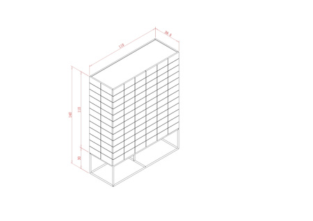 Rose Hill RH04 Komoda