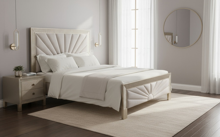 Szafka nocna w nowoczesnym stylu z szufladami do sypialni Stilig Bedroom ST901