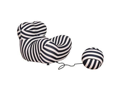 Fotel z podnóżkiem Nua N31-5