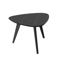 Stolik narożny dębowy czarny 67x69 cm Orbetello Katmandu 3SORB54C