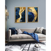 Obraz 120/80cm Gold Dew 1 w eleganckiej złotej ramie JMS051-70