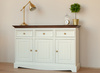 Komoda Belluno Elegante 3.3 biała / orzechowy Katmandu PL002B/O