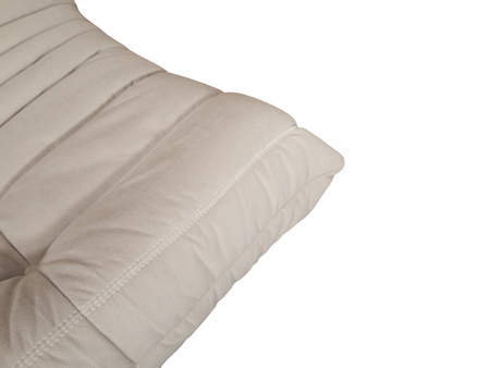 Sofa wypoczynkowa w nowoczesnym stylu tapicerowana jasna Nua N24-4